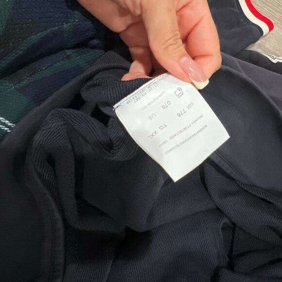 Moncler Full Zip Blue Sweater - Size XXL - Pre-Owned - Picture 3 of 10